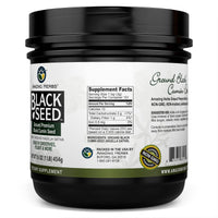 Thumbnail for Amazing Herbs Premium Ground Black Cumin Seeds - Finely Ground Nigella Sativa, Gluten Free, Non GMO, Supports Cardiovascular Function & Preserves Digestive Health - 16 Oz