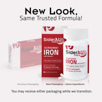 Thumbnail for SiderAL Forte Sucrosomial Iron Supplement for Women and Men - Clinically Proven to Increase Levels without Side Effects, Gentle on Stomach, 7x Higher Absorption for Anemia & Energy, Vitamin C, 30ct