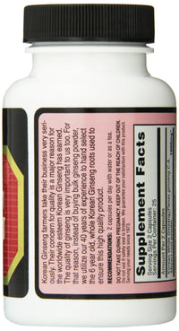 Thumbnail for Imperial Elixir Korean White Ginseng, 500 Mg, 50 Count