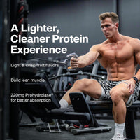 Thumbnail for MuscleTech Whey Protein Powder Clear Whey Protein Isolate Whey Isolate Protein Powder for Women & Men Clear Protein Drink 22g of Protein, 90 Calories Orange Dreamsicle, 1.1lb (19 Servings)