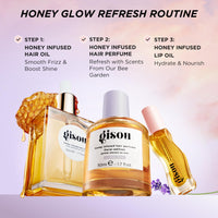 Thumbnail for Gisou Honey Infused Hair Perfume Mini – Long-Lasting Hair Fragrance with Mirsalehi Honey & Argan Oil, Lavender Berry, 0.5 Fl Oz