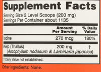 Thumbnail for Kelp Powder Norwegian Now Foods 8 oz Powder