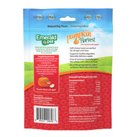 Thumbnail for Emerald Pet Pumpkin Harvest Dog Treats — Low-Fat Chewy Natural Treats with Pumpkin for Digestive Health — Meat Free, Poultry Free, Wheat Free — Apple, 6 oz