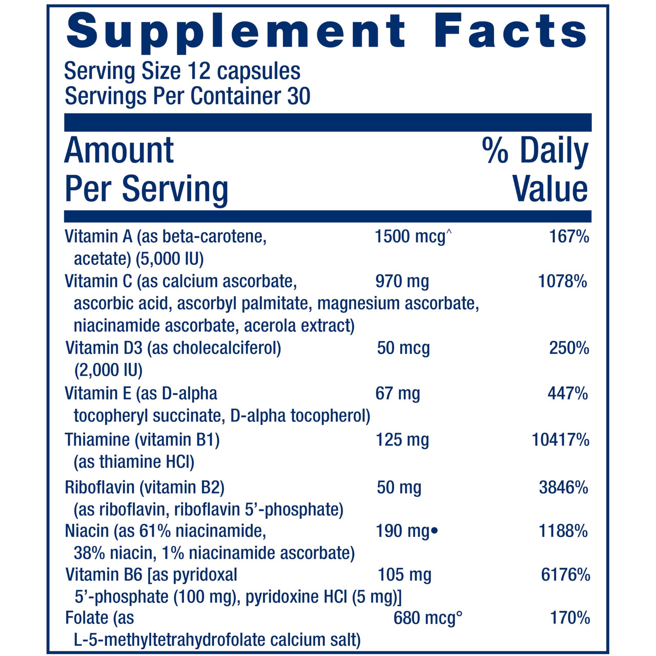 Life Extension Mix™ Capsules Without Copper, high Potency, Advanced Vitamin, Mineral, Fruit & Vegetable Formula, Vitamin B, C, D, E, for Whole-Body Health, Healthy Aging, Gluten-Free, 360 Capsules
