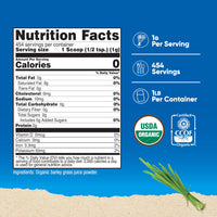 Thumbnail for Nutricost Organic Barley Grass Juice Powder (1 LB) (Unflavored)