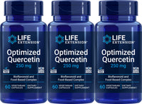 Thumbnail for Life Extension Optimized Quercetin Capsules, 60 Vegetarian Capsules (Pack of 3)