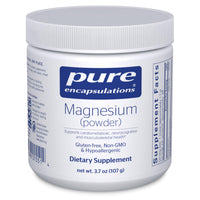Thumbnail for Pure Encapsulations Magnesium (Powder) | Supports Cardiovascular Function, Muscle Function, and Calming* | 3.7 Ounces