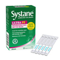 Thumbnail for Systane Ultra Lubricant Eye Drops, 25 Count