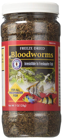 Thumbnail for San Francisco Bay Brand Freeze Dried Bloodworms 1 oz.