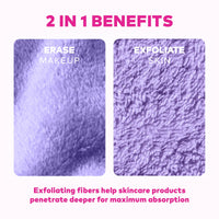 Thumbnail for The Original MakeUp Eraser 7-Day Set, Erase All Makeup with Just Water, Including Waterproof Mascara, Eyeliner, Foundation, Lipstick, Sunscreen, and More! Dewy Glow, 7ct.