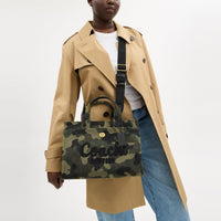 Thumbnail for COACH Womens Cargo Tote Green Multi One Size