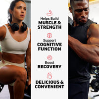 Thumbnail for Force Factor Creatine Monohydrate Gummies, NSF Certified, 5g Dose for Men & Women to Support Muscle, Strength, Recovery, Cognitive Health & Memory, Mixed Berry, 150 Gummies