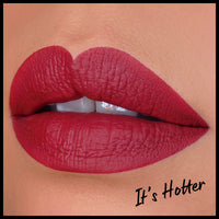 Thumbnail for NYX PROFESSIONAL MAKEUP Lip Lingerie XXL Matte Liquid Lipstick - It's Hotter (Warm Mahogany Red)