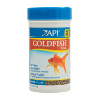 Thumbnail for API GOLDFISH PELLETS Fish Food 4-Ounce Container, Medium, Model:833B