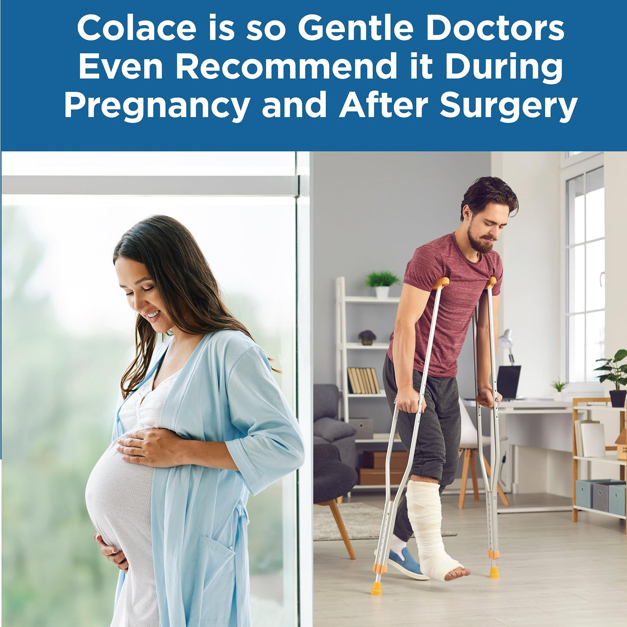 Colace Stool Softener 100 mg, 30 Capsules, Constipation Relief, Docusate Sodium, Gentle Docusate, Stimulant-Free, Regular Strength, #1 Doctor Recommended Stool Softener Brand