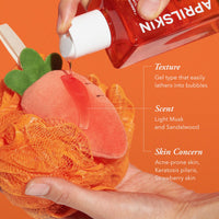 Thumbnail for APRILSKIN Carrotene IPMP™ Exfoliating Body Wash | Salicylic Acid Body Wash Improve Rough & Bumpy Skin, Body Acne, Keratosis Pilaris with Niacinamide & Ceramides | Vegan & Cruelty-free | 10.14 fl.oz