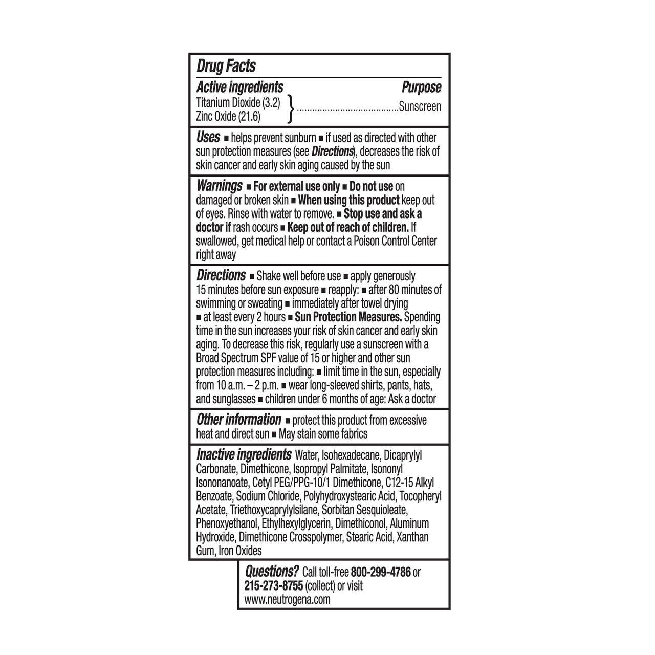 Neutrogena Purescreen+ Tinted Sunscreen for Face SPF 30, Broad Spectrum Mineral Sunscreen with Zinc Oxide & Vitamin E, Water Resistant, Fragrance Free, Light, 1.1 fl oz