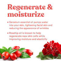 Thumbnail for ASUTRA Restore Face Oil, 1 fl oz - Geranium & Rosehip Oil, Soften & Hydrate Dry Skin, Minimize Appearance of Fine Lines and Wrinkles