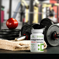 Thumbnail for Magnesium Complex 500mg, 240 Veggie Capsules – 10-in-1 Glycinate, Citrate, Malate, Oxide, & More – 100% Chelated for Easy Absorption – Essential Mineral Supplement – Non-GMO