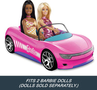 Thumbnail for Hot Wheels Barbie RC Toy Car, Remote-Control Pink Convertible, Can Hold 2 Barbie Fashion Dolls & Trunk Opens for Storage, Sticker Sheet for Customizing