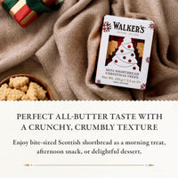 Thumbnail for Walker's Shortbread Christmas Tree Shaped Mini Holiday Cookies, Pure Butter Shortbread Cookies, 5.3 Oz Box
