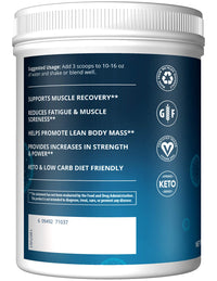 Thumbnail for MRM BCAA+G RELOAD Post-Workout Recovery – Lemon, 840g - 60 Servings Per Container