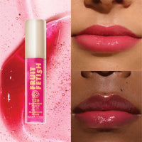 Thumbnail for Milani Fruit Fetish Lip Oil with Vitamin E for Instant Hydration, Fruit Extract Infused Lip Treatment and Moisturizing Lip Gloss - Raspberry Peach