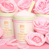 Thumbnail for Pixi Beauty Rose Remedy Mask 300 ml| Toning Jelly Mask | Rosehip Oil Moisturizes Skin | Cica and Turmeric Protect Complexion | 10 Fl Oz