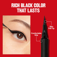 Thumbnail for Revlon Liquid Eyeliner Pen, ColorStay Sharp Line Eye Makeup, Waterproof, Smudge-proof, Longwearing with Slim Tapered Tip, Sharp Line