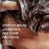 Thumbnail for Blueprint Bryan Johnson Peptide Shampoo – 8-Peptide Scalp Treatment with VEGF, Caffeine, Menthol & Arginine – Fragrance-Free & Gentle Formula for Fuller-Looking, Stronger Hair (3.5oz)