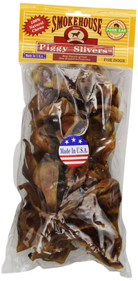 Thumbnail for Smokehouse Piggy Slivers Dog Treats, 24 Treats