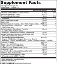 Thumbnail for Codeage Leaky Gut, L-Glutamine for Gut Health Support, N-Acetylglucosamine Supplement, Probiotic, Butyric Acid, Polyphenols, Quercetin, DGL, Berberine, BioPerine, Cinnamon, Vegan, Non-GMO - 2 Pack