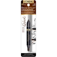 Thumbnail for L'Oreal Paris Brow Stylist Kabuki Blender Brow Crayon, Brunette, 0.05 oz.