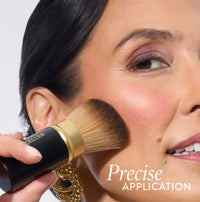 Thumbnail for LAURA GELLER NEW YORK Baked Starter Kit: Baked Balance-n-Brighten Powder Foundation, Fair and Best of the Best Palette Blush Bronzer Highlighter Eyeshadow and Retractable Kabuki Brush