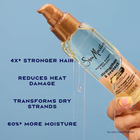 Thumbnail for SheaMoisture Strengthen & Protect Hair Oil Manuka Honey & Yogurt Reduces Heat Damage and Protects Hair with an Amla Oil and Manuka Honey Infused Lightweight Formula 3.3fl oz