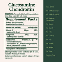 Thumbnail for Nature's Bounty Glucosamine Chondroitin Pills and Dietary Supplement, Support Joint Health, 110 Capsules