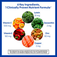 Thumbnail for PreserVision AREDS 2 Eye Vitamins, #1 Eye Doctor Recommended Brand, Lutein and Zeaxanthin Supplement with Vitamin C, Vitamin E, Zinc, and Copper, 60 Softgels (Minigels)
