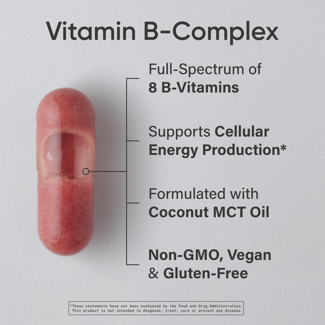 Sports Research Vitamin B-Complex - Full Spectrum of B Vitamins - 90 Liquid Veggie Capsules