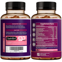 Thumbnail for Hair Growth Vitamins for Women | Biotin 10,000mcg, Collagen, Patented OptiMSM®, goMCT®, Saw Palmetto | Naturally Regrow Stronger & Healthier Hair, Skin and Nails | Stops Hair Loss | 60 Day Supply
