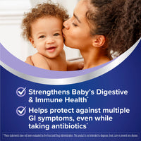 Thumbnail for Florastor Baby Daily Probiotic Supplement, Powder Mixes with Milk, Formula or Soft Foods, Saccharomyces Boulardii CNCM I-745 (18 Powder Sticks)