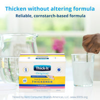 Thumbnail for Thick-It Original Food & Beverage Mildy Thick Single-Serve Packets for Dysphagia (IDDSI), Nectar Consistency, Digestible Swallowing Aid, Easy-to-Mix & Instant Dissolve, 5g Packet (200 Pack)