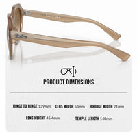 Thumbnail for Ray-Ban RB4399 GINA Square Shape Sunglasses With Eyewear Kit Bundle - High Bridge Fit - Ideal Formal and Casual Wear Square Sunglasses