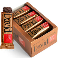 Thumbnail for David Bronze High Protein Bars - Peanut Butter Chocolate Crunch Flavor - 0g of Sugar, Low Carb, Gluten Free - 20g of Protein, 150 Calories - On-The-Go Snack, Pack of 12