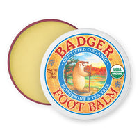 Thumbnail for Badger Foot Balm, 100% Organic Foot Cream for Dry Cracked Heels and Feet, Fast Acting Foot Care for Women & Men, All-Natural Cracked Heel Treatment, .75 oz Tin