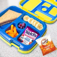 Thumbnail for Goldfish and Welch’s Fruit Snacks for Back to School, 1 Box of Goldfish Cheddar Cheese Snack Packs (20 Count) and 1 Box of Welch’s Berries ‘N Cherries Fruit Snack Packs (40 Count)