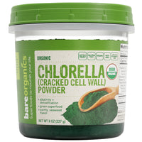 Thumbnail for Bare Organics 12522 Chlorella Powder, 8 Ounce