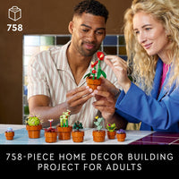Thumbnail for LEGO Botanicals Tiny Plants - Artificial, Fake Indoor Plant Building Set for Home, Kitchen, Desk Decoration, Adults Ages 18+ - Gift for Birthdays - 10329