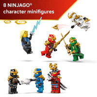 Thumbnail for LEGO NINJAGO Ninja Character Display 15th Anniversary Building Toy for Kids, Ages 14+ - Ninja Playset W/Elemental Master of Lightning + 7 Minifigures - Gift Idea for Teen Boys & Girls - 71866