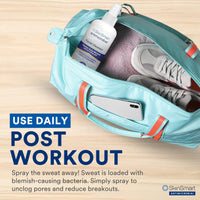 Thumbnail for SkinSmart Facial Cleanser for Breakouts, Targets Bacteria for Post-Workout Pimples, Blemishes and Sweat Irritation; 8 oz Spray, Safe for All Ages: Adults and Teens