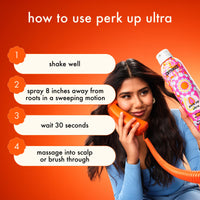 Thumbnail for amika Perk Up Ultra Oil Control Dry Shampoo, 5.3oz | absorbs + helps control oils | refreshes scalp + roots | extends styles between washes | for extra oily scalps that need oil control